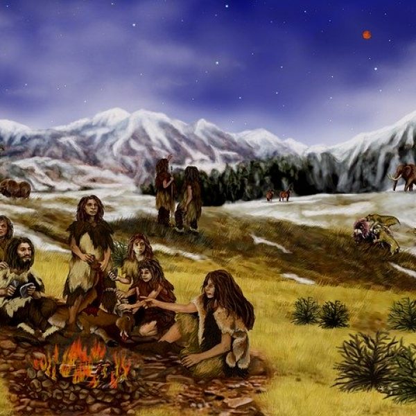 caveman storytelling