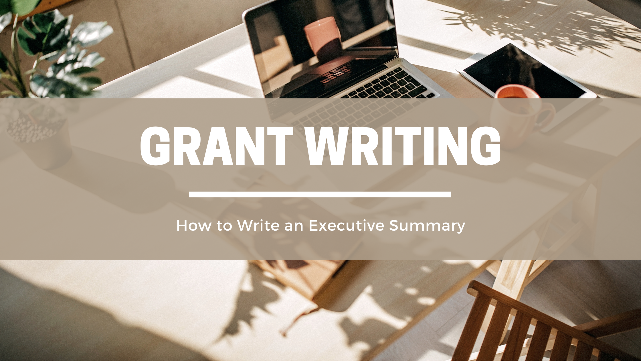 how to write a grant executive summary