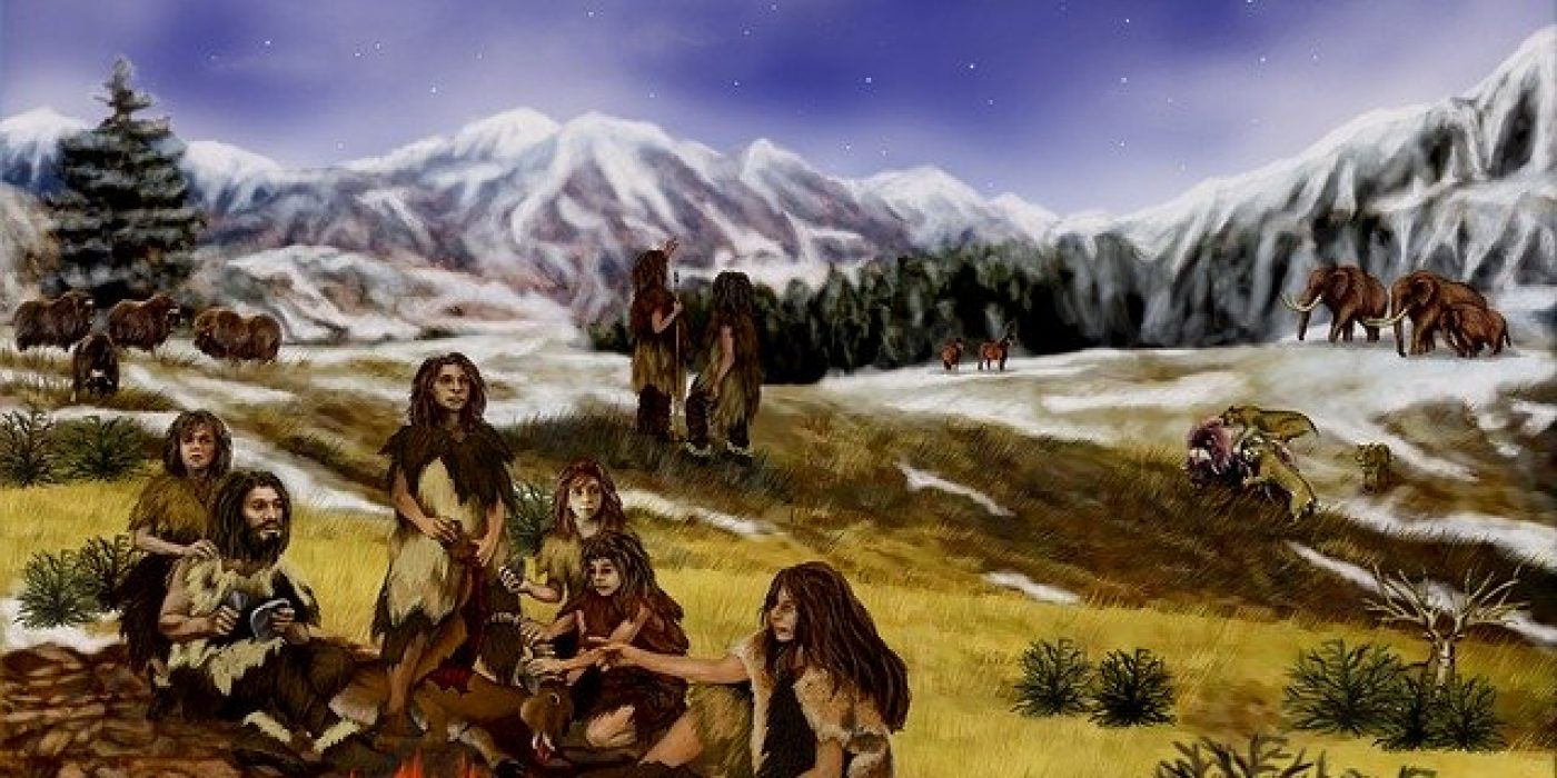 caveman storytelling