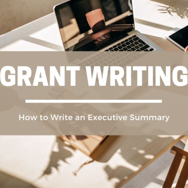 how to write a grant executive summary